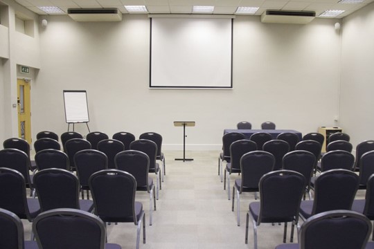 Wallis Room / Theatre set up forward facing