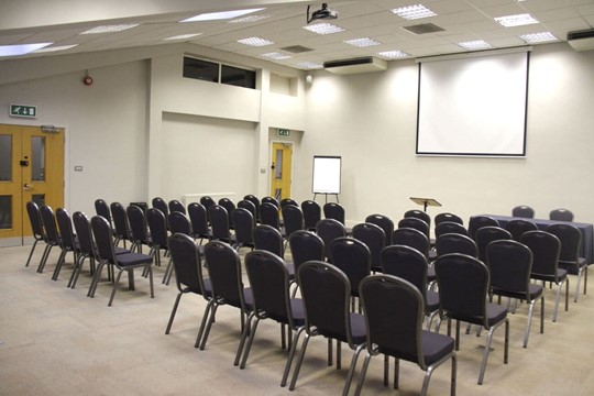 Wallis Room / Theatre set up