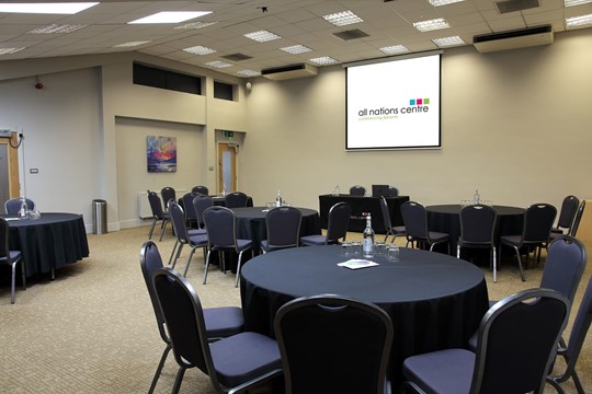 Wallis Room / Cabaret set up
