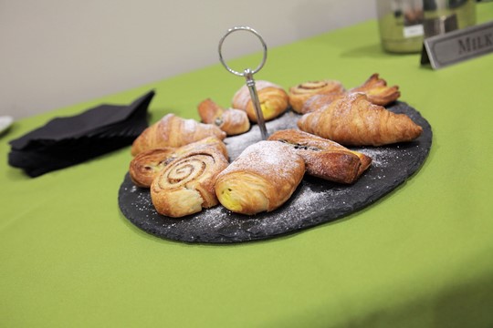 Wilberforce Room / Chefs Danish pastries