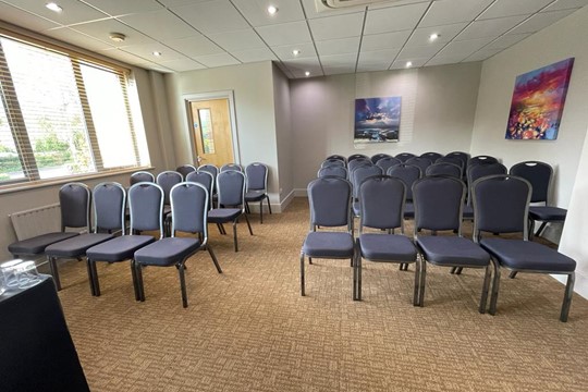Wilberforce Room / Theatre set up rear room view